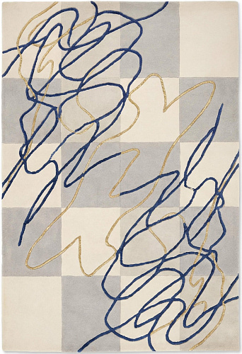 Calligraphic Flow Teppich