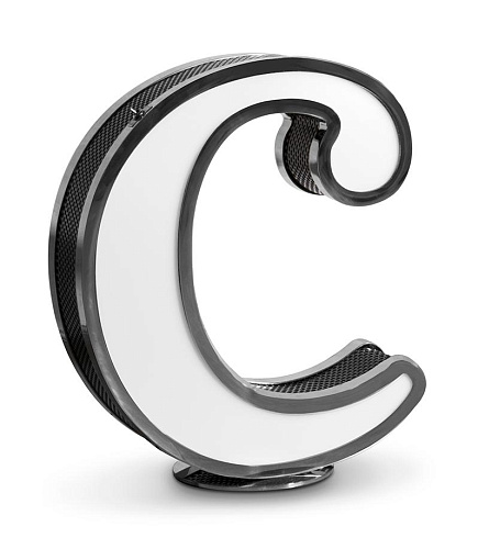 Classic Buchstabe C