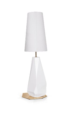 Essence Weiße Tischlampe