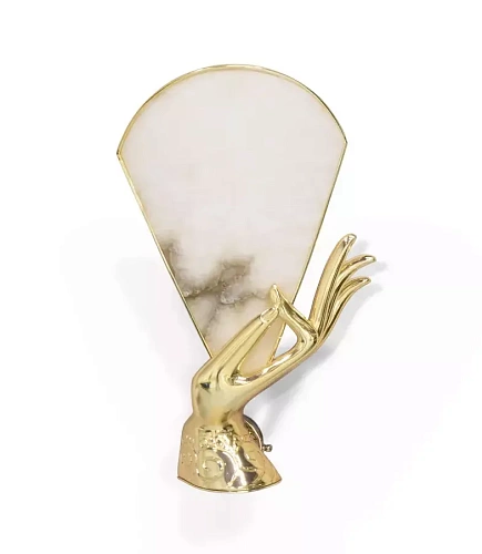 Muse Alabaster Wandleuchte