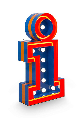 Illuminated Buchstabe I