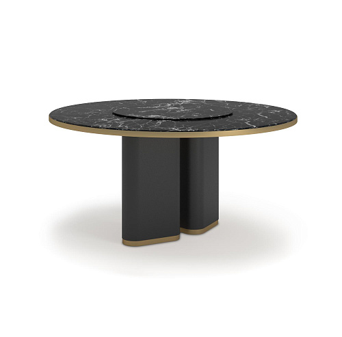 Fabian Esstisch mit Lazy Susan