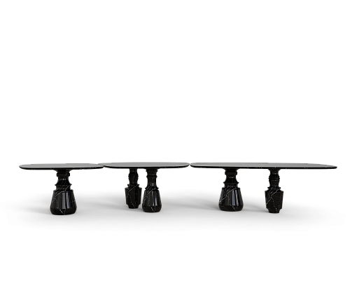 Obsidian Modulare Esstisch