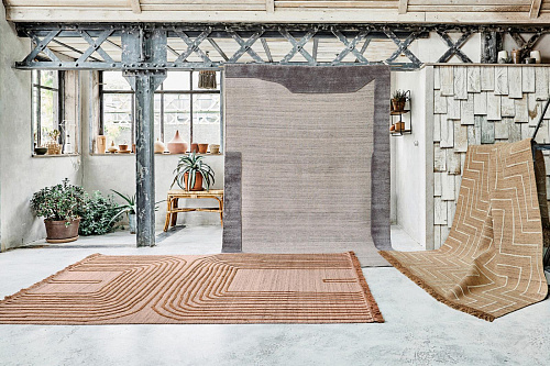 Flow 1 Misty Rose Teppich