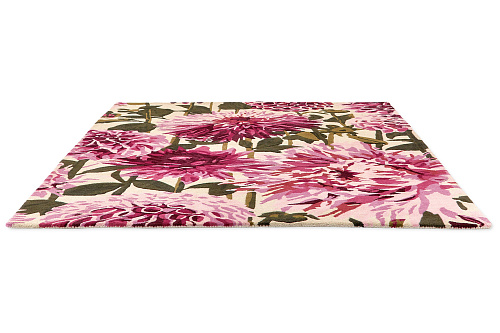 Dahlia Fuchsia/Palm 142402 Teppich