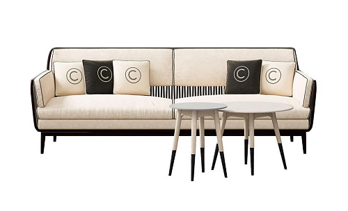 Beiges Sofa
