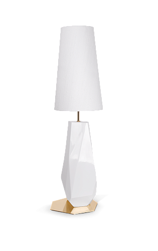Essence Weiße Tischlampe
