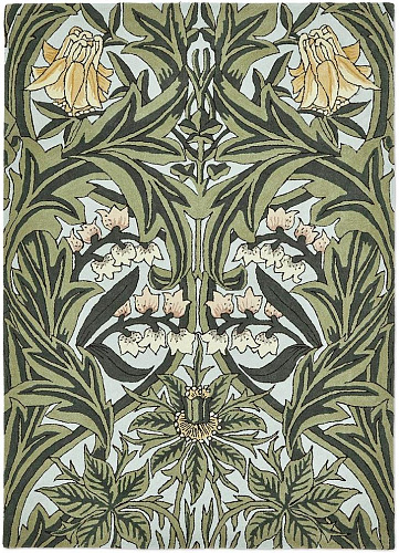 Blaubell Blattgrün 127607 Teppich