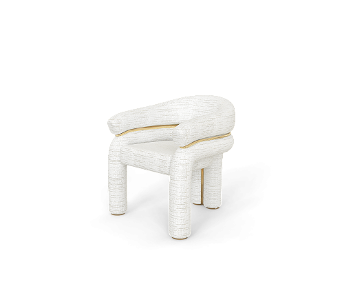 Celestia Weißer Stuhl