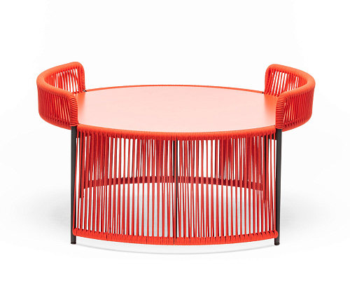 Altana ME Runder Roter Outdoor-Loungetisch