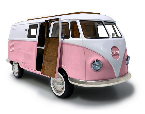 Traveler’s Caravan pinkes Schlafzimmer‑Set