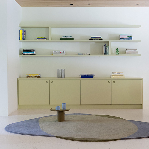 Element Chad Grey Green Teppich