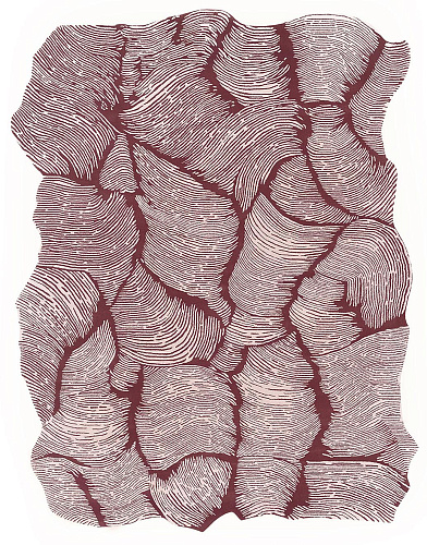 Designer Zimt Teppich