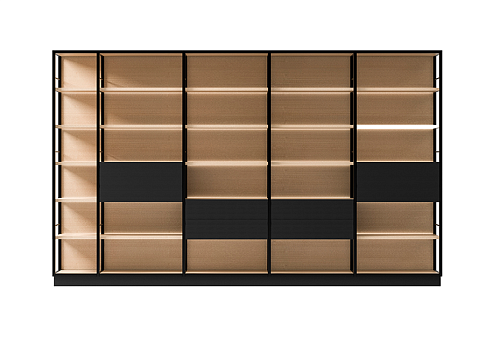 Modulares Bücherregal