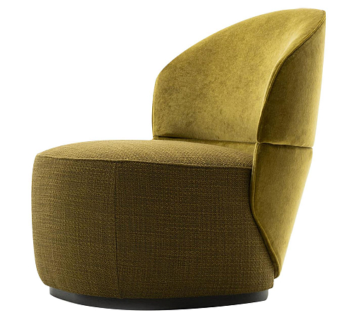 Alma Sessel in Olive