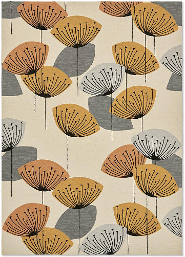 Dand. Clocks Och/Sil outdoor 445803 Teppich