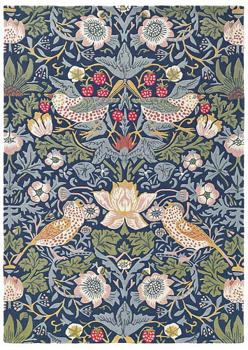 Strawberry Thief 027708 Indigo Teppich