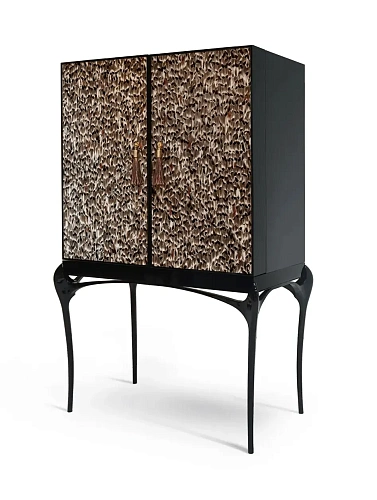 Allure Folien‑Feder‑Barschrank