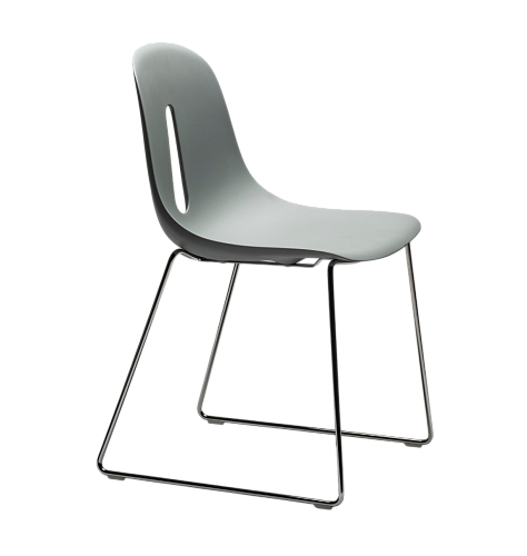 Gotham SL Grauer Stuhl