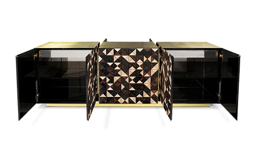 Mosaic Walnuss‑Sideboard