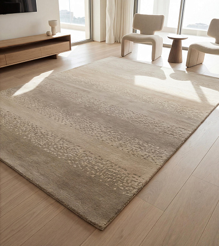 Soft Ombre Sand Teppich