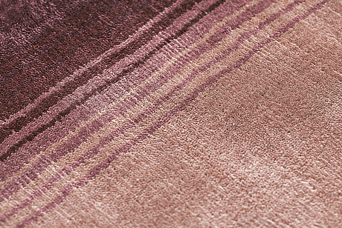 Blush Handgewebte Viskose Teppich