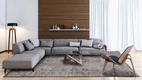 8257 Grey Ebony Teppich