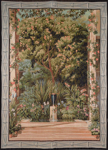 Napoleonisches Gewächshaus Wandteppich