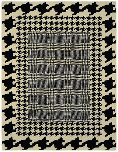 Pied De Poule Teppich