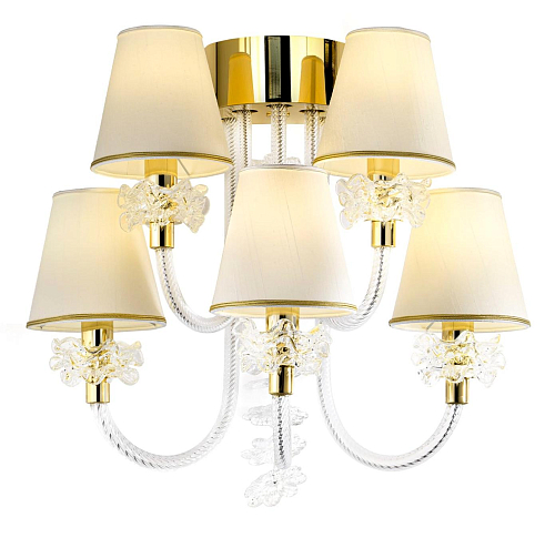 Elegante Murano-Glas-Wandleuchte