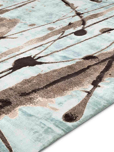 All Natural on Light Blue Teppich