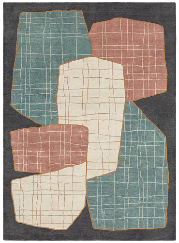 Abstract Geometry Teppich