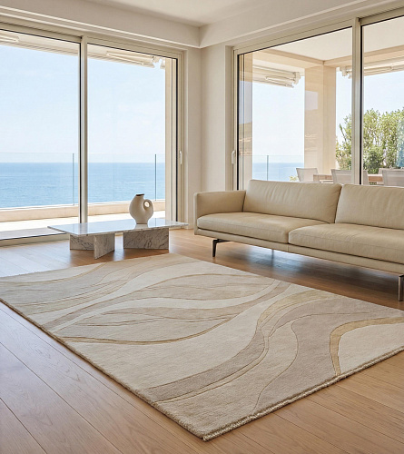 Sand Waves Teppich