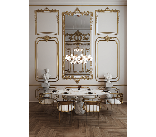 Obsidian Ovaler Estremoz Esstisch