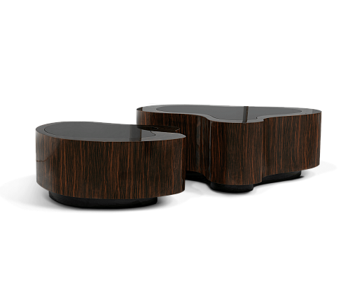 Crest Ebony Couchtisch‑Set