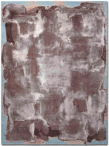 Mono Transformed auf Türkis Teppich