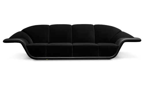 Klaus Schwarzes Sofa