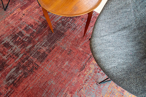 Nassau Red 9125 Runder Teppich