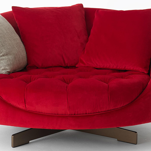 Hill Rotes Sofa