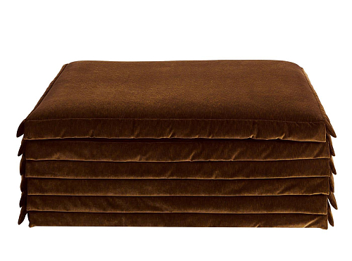 Blog Pouf in Braun