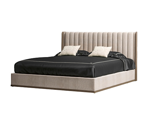 Bett mit Kopfteil