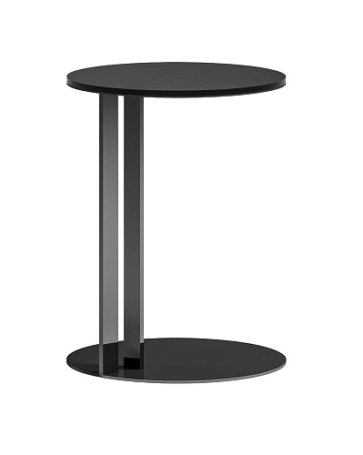 Beistelltisch mit Glasplatte