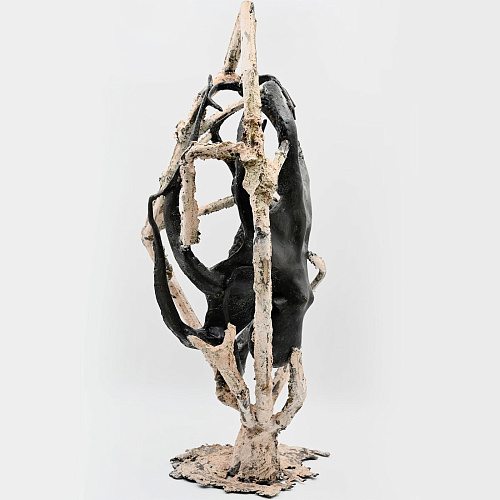 Oktopus Bronze‑Skulptur