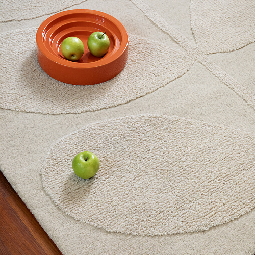 Solid Stem Ecru 158309 Teppich