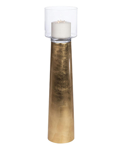 One Gold Kerzenhalter