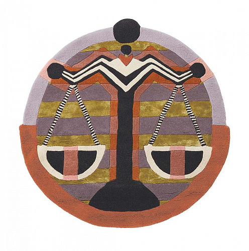 Zodiac Libra 161705 Runder Teppich