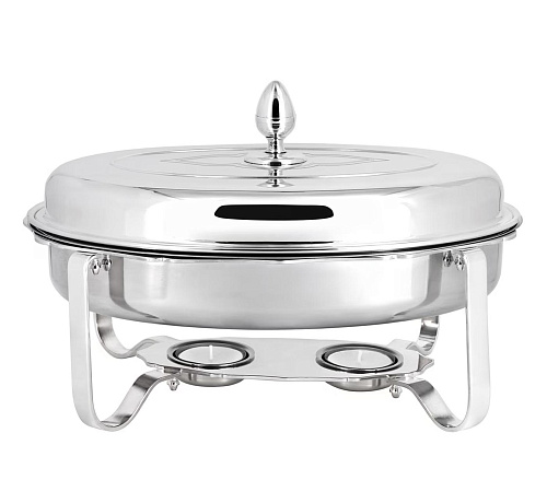 Ovale versilberte Chafing Dish