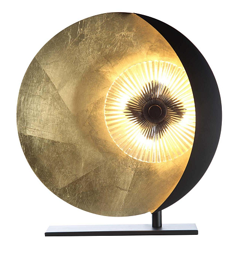 Eye Gold Leaf Kristall-Tischlampe
