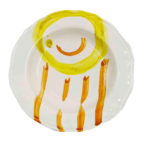 Handgefertigter Keramikteller