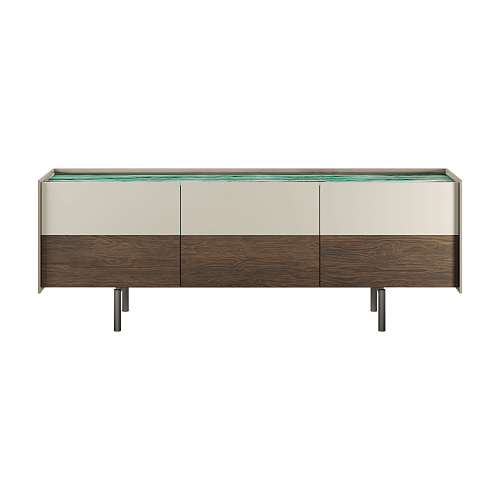 Acadea Sideboard 3-türig Glas